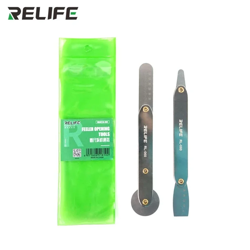 REIFE RL-060 Feeler Curved screen Mobile phone disassembly Set for samsung edge iphone Thin slice Open tools Prying CPU
REIFE RL-060 Feeler Curved screen Mobile phone disassembly Set for samsung edge iphone Thin slice Open tools Prying CPU