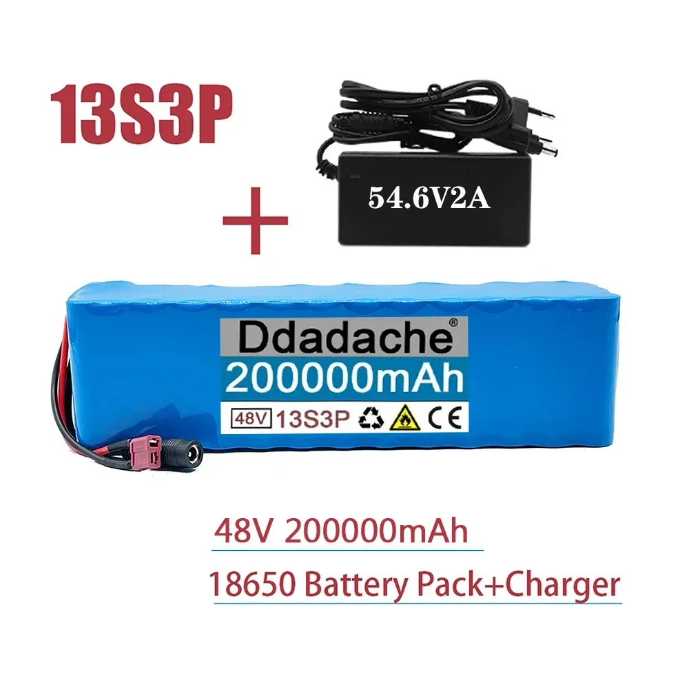 Free Shipping New 48V200000Mah 13S3P T+DC Lithium-ion BatteryPack 200Ah can be used for 48V electric bicycles and scooters 18650
Free Shipping New 48V200000Mah 13S3P T+DC Lithium-ion BatteryPack 200Ah can be used for 48V electric bicycles and scooters 18650
