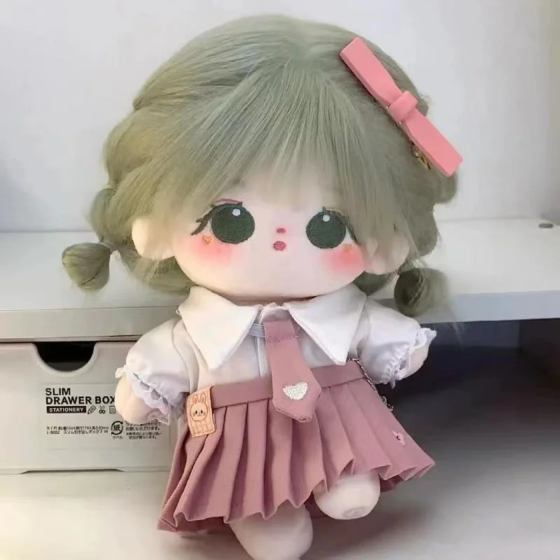 New 20cm Cute Cotton Doll 20cm Fried Wool Doll Clothes Cute Doll Dress Up Game Birthday Gifts for Girls Kids
New 20cm Cute Cotton Doll 20cm Fried Wool Doll Clothes Cute Doll Dress Up Game Birthday Gifts for Girls Kids