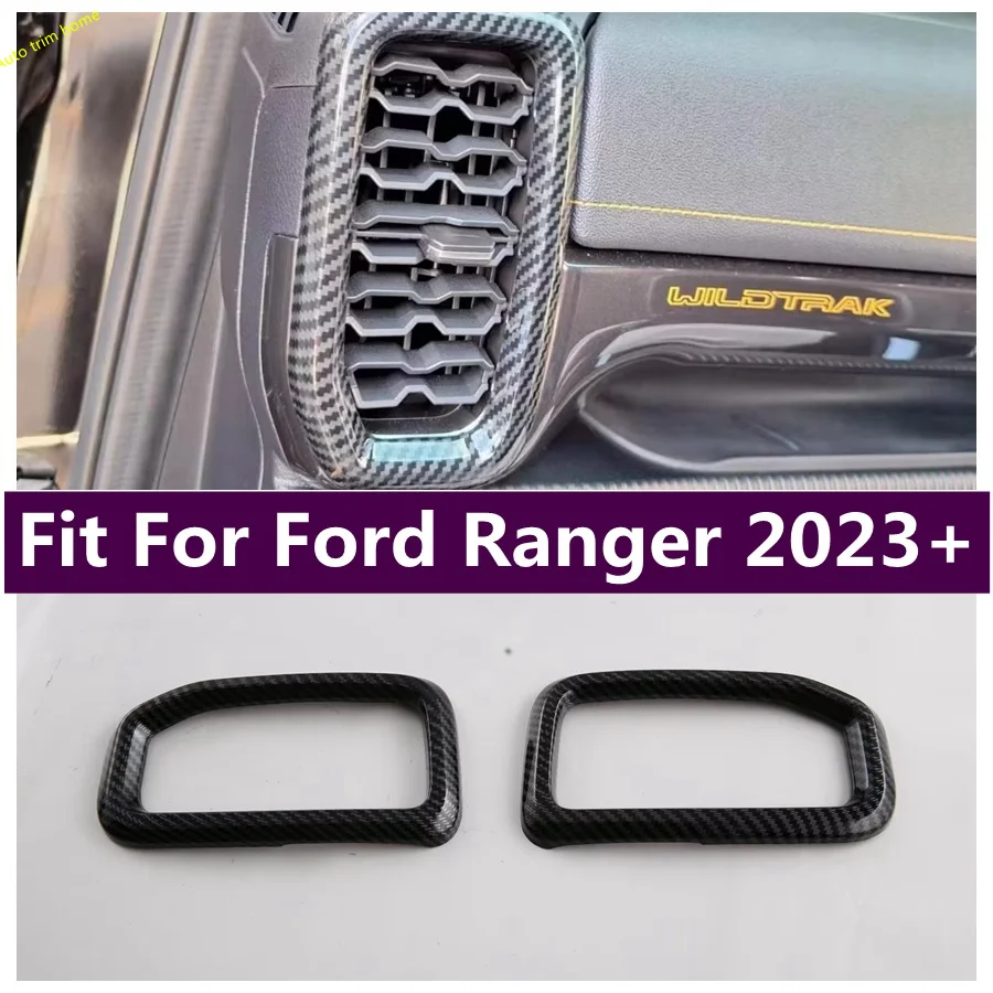 Front Dashboard Upper Side Air Conditioning AC Outlet Vent Decoration Frame Cover Trim Fit For Ford Ranger 2023 2024 Accessories
Front Dashboard Upper Side Air Conditioning AC Outlet Vent Decoration Frame Cover Trim Fit For Ford Ranger 2023 2024 Accessories