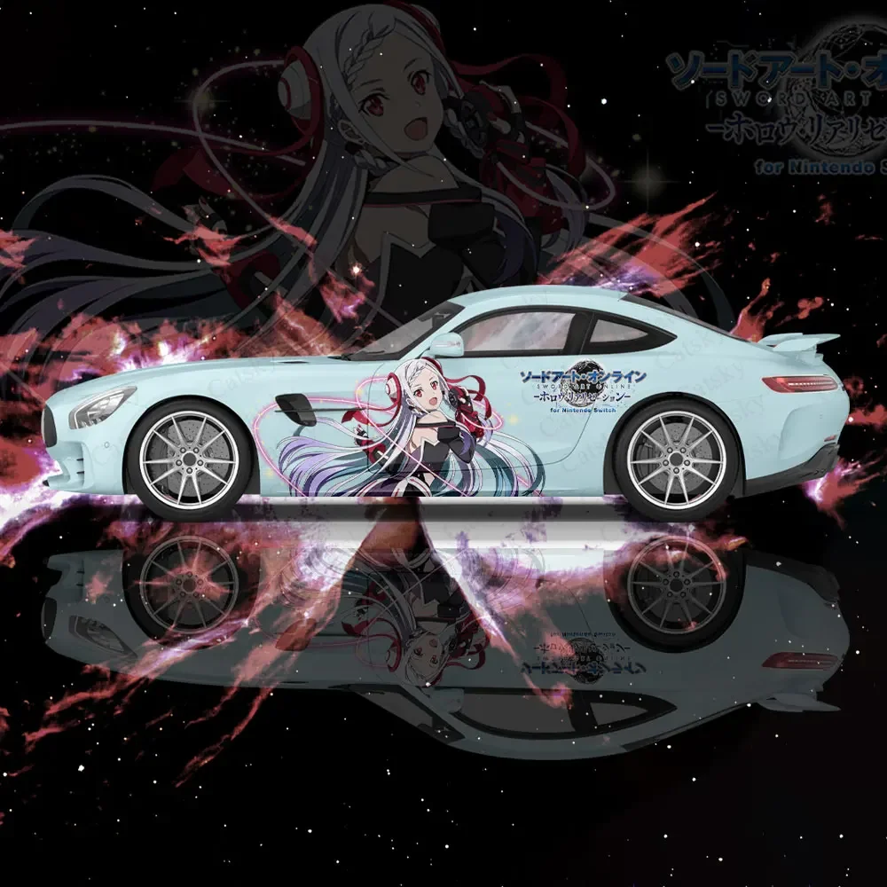 Sword Art Online anime car stickers pvc modified painting accessories decoration pain car auto racing packaging car decals
Sword Art Online anime car stickers pvc modified painting accessories decoration pain car auto racing packaging car decals