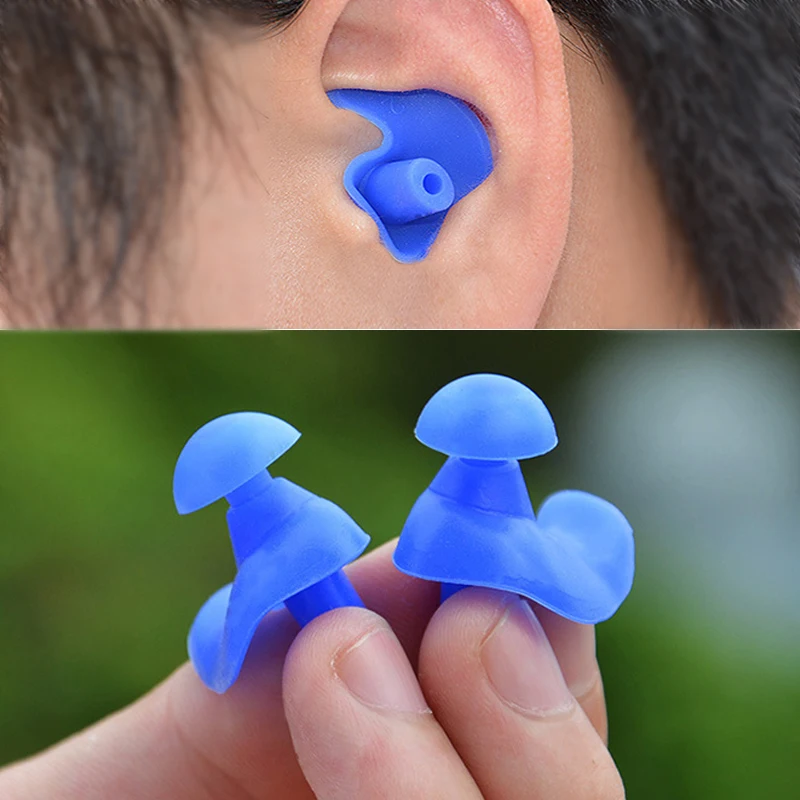 

Summer Swimming Earplugs Soft Silicone Waterproof Ear Plug with Box Anti-noise Surf Outdoor Water Diving Ear plugs Accessories