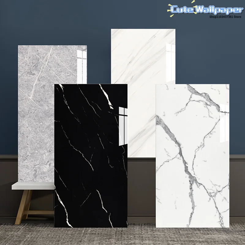 

30*30cm Imitation Tile Marble Kitchen 3D Self-adhesive Wall Sticker Wall Decoration Bathroom Waterproof Moisture-proof Wallpaper