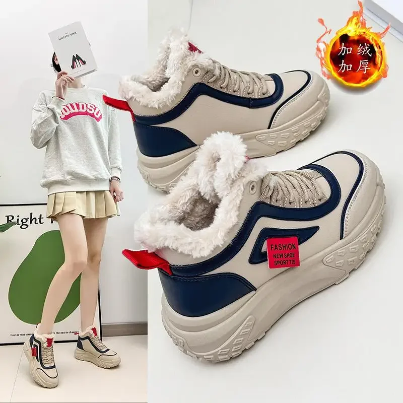 Новинка зимняя обувь из хлопка Женская теплая пушистая обувь на флисовой подкладке в Корейском стиле Повседневная Студенческая обувь Лоферы утепленные для девочек
Новинка зимняя обувь из хлопка Женская теплая пушистая обувь на флисовой подкладке в Корейском стиле Повседневная Студенческая обувь Лоферы утепленные для девочек