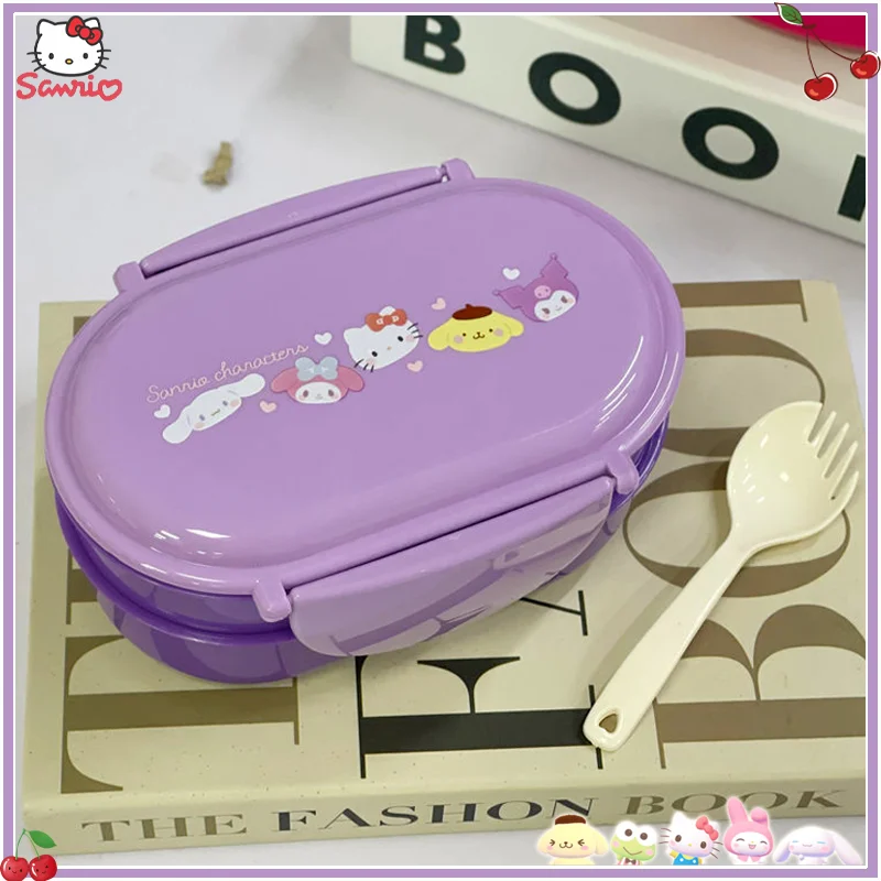 Sanrio аниме Hello Kitty Kuromi Cinnamoroll Портативный Ланч-бокс Kawaii для детей студентов двухслойный отсек Коробка для микроволновой печи Bento
Sanrio аниме Hello Kitty Kuromi Cinnamoroll Портативный Ланч-бокс Kawaii для детей студентов двухслойный отсек Коробка для микроволновой печи Bento