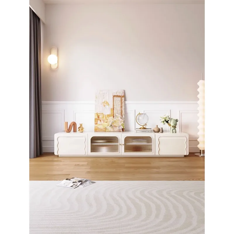 Floor standing TV cabinet, coffee table combination, living room, French modern modern sense ins, cream style, 2 meter storage T
Floor standing TV cabinet, coffee table combination, living room, French modern modern sense ins, cream style, 2 meter storage T