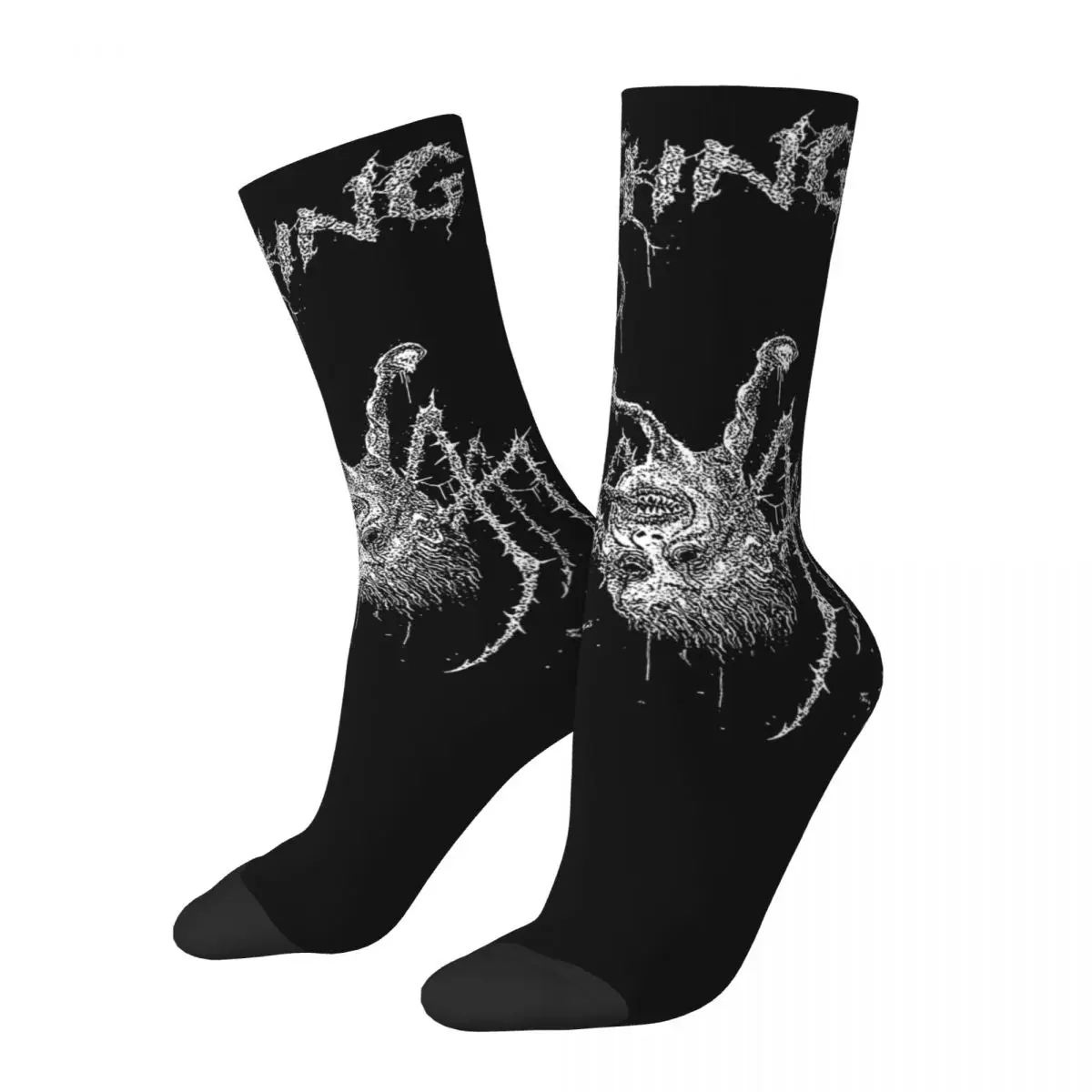 

The Thing Cult Horror Movie Design Theme Dress Socks Product for Women Men Compression Stockings
