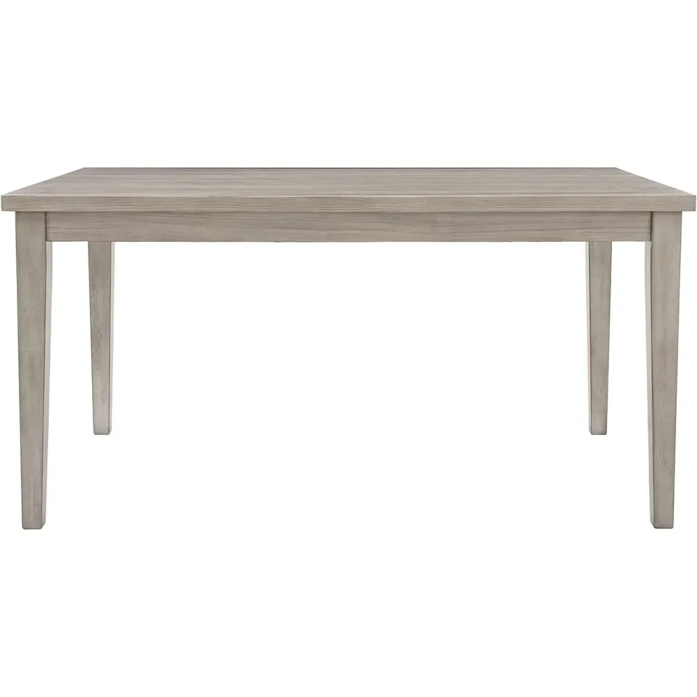 

Современный прямоугольный столовый стол Parellen для фермерского дома серого цвета Бесплатная мебель для дома
