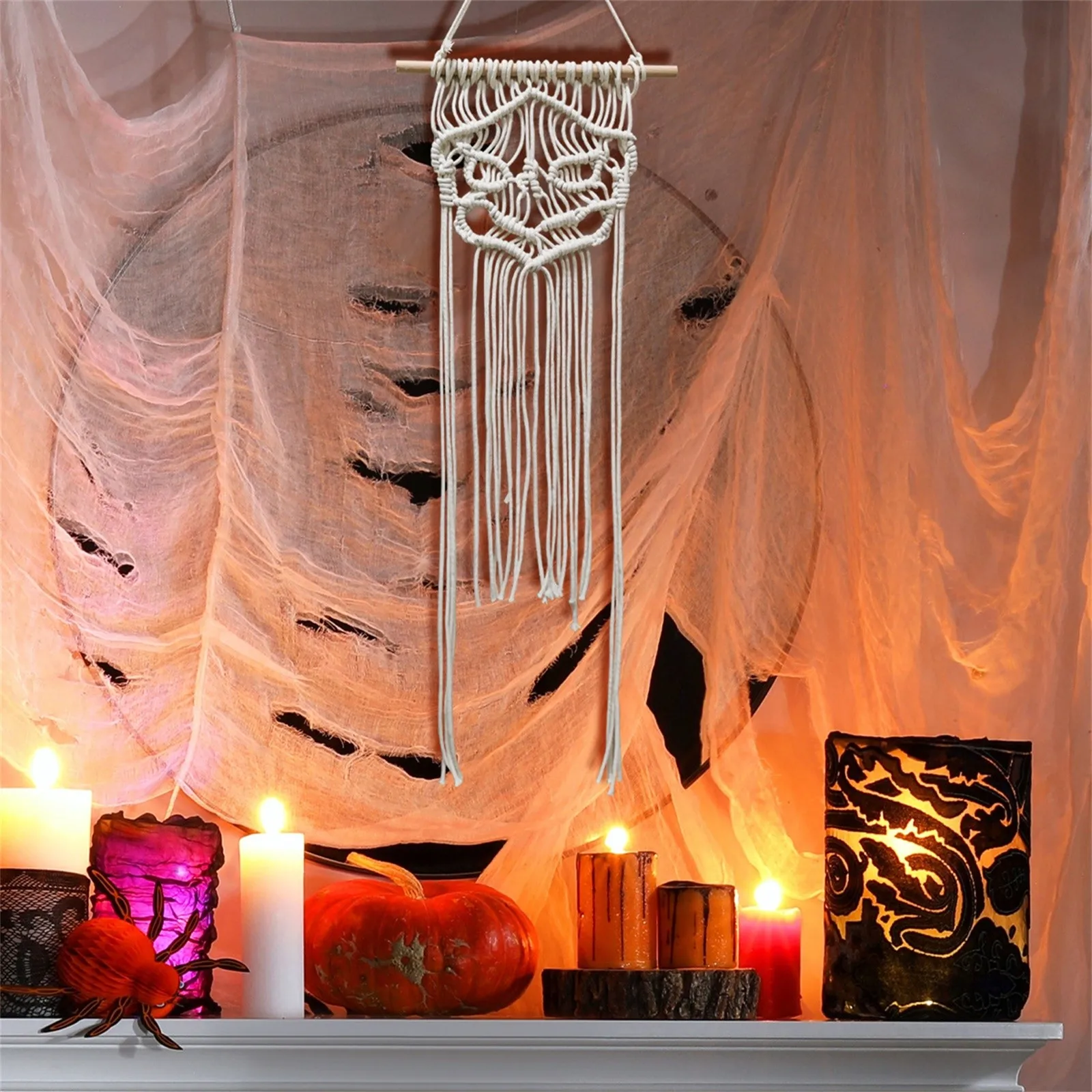 

Halloween Hanging Ghost Hanging Tree Hanging Skeleton Windsock Pendant For Patio Garden Spooky Party decoración hogar 2023