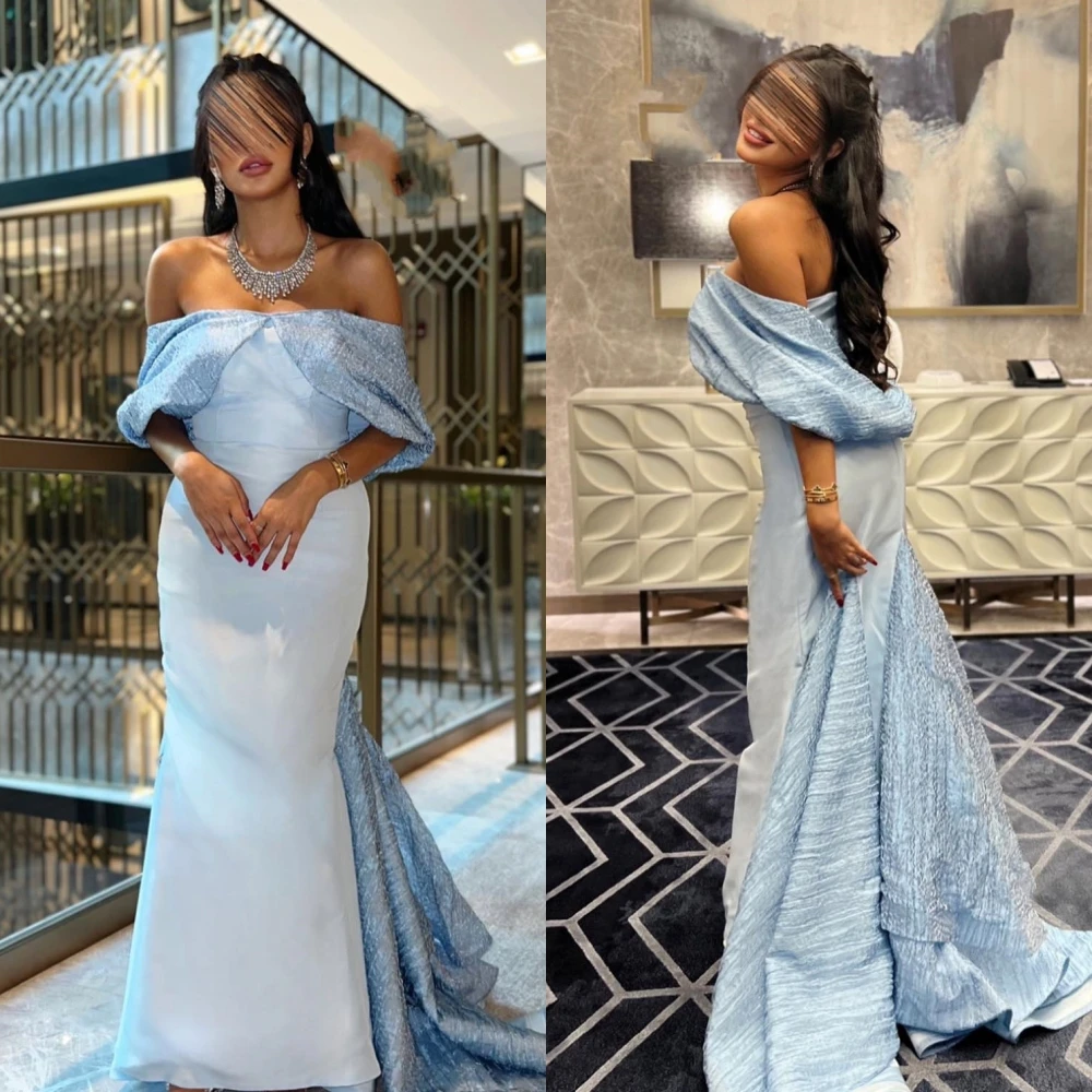 Prom Elegant High Quality Bateall Mermaid Cocktail Dresses Hugging Skirts Sweep/Brush Evening vestidos de ocasión formales
Prom Elegant High Quality Bateall Mermaid Cocktail Dresses Hugging Skirts Sweep/Brush Evening vestidos de ocasión formales
