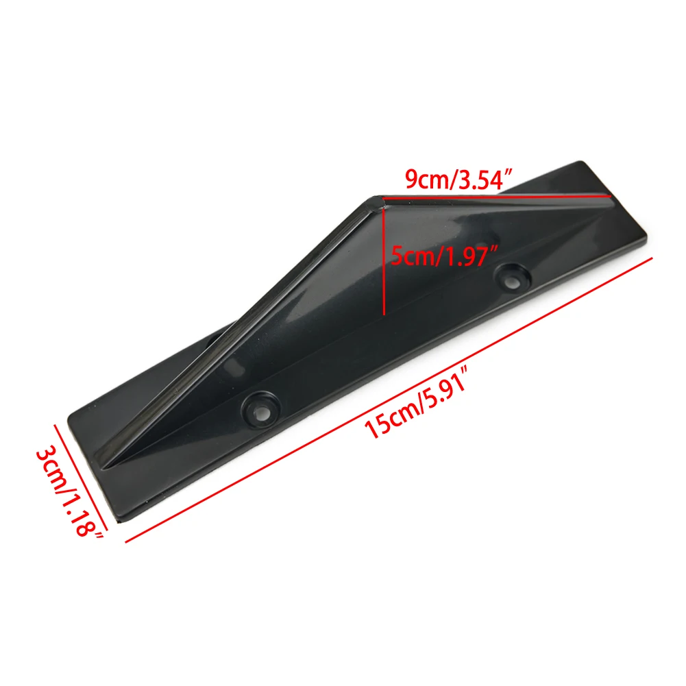 4 Pcs/set Universal Rear Bumper Diffuser Lip Splitter Fin Trim Cap Black Car Rear Bumper Diffuser Cover Cap ABS Plastic
4 Pcs/set Universal Rear Bumper Diffuser Lip Splitter Fin Trim Cap Black Car Rear Bumper Diffuser Cover Cap ABS Plastic
