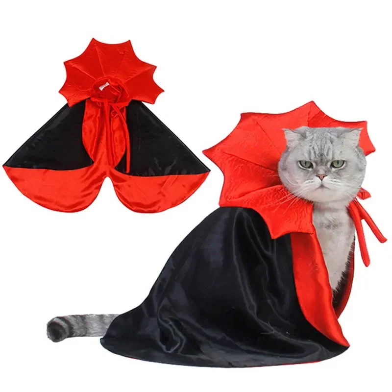 1PC Halloween Pet Cat Clothes Cloak Cape with Cap Decor Dog Christmas Party Costume Cute Kitten Puppy Vampire Cosplay
1PC Halloween Pet Cat Clothes Cloak Cape with Cap Decor Dog Christmas Party Costume Cute Kitten Puppy Vampire Cosplay