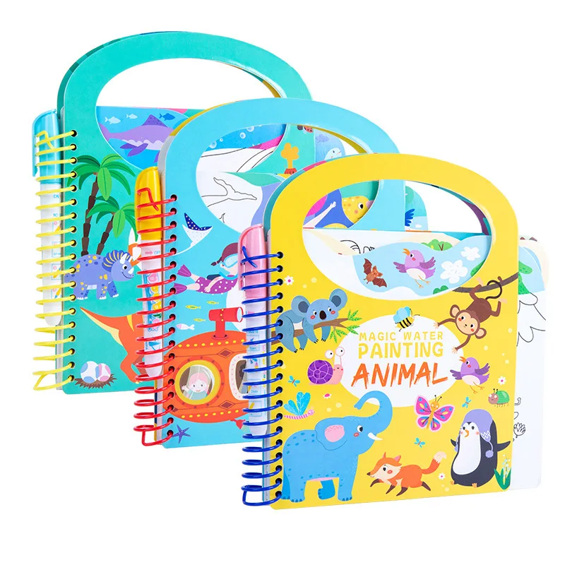 Baby Magical Water Drawing Book Toy Reusable Coloring Book Magic Water Drawing Book Montessori Education Toys Gifts for Children
Baby Magical Water Drawing Book Toy Reusable Coloring Book Magic Water Drawing Book Montessori Education Toys Gifts for Children