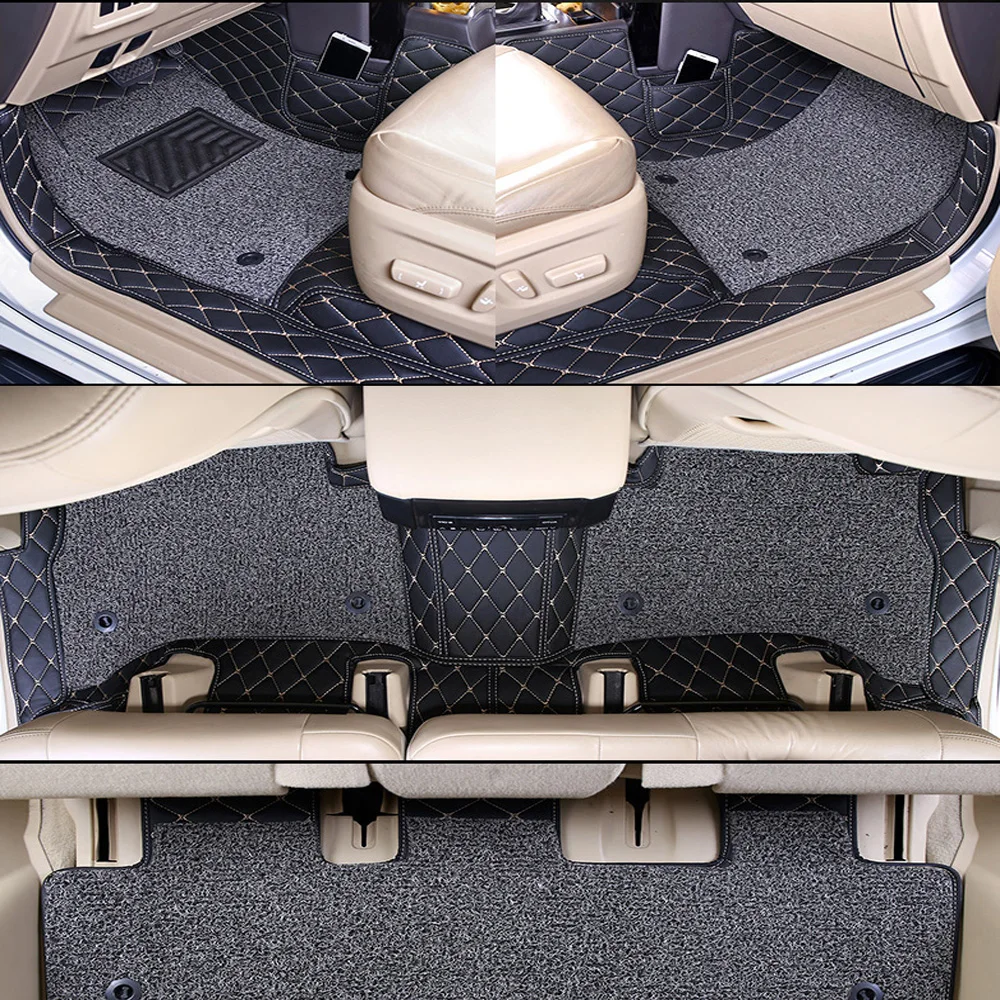 

Custom fit Car trunk mats cargo Liner for Toyota Prado 150 120 6D car styling carpet floor liners