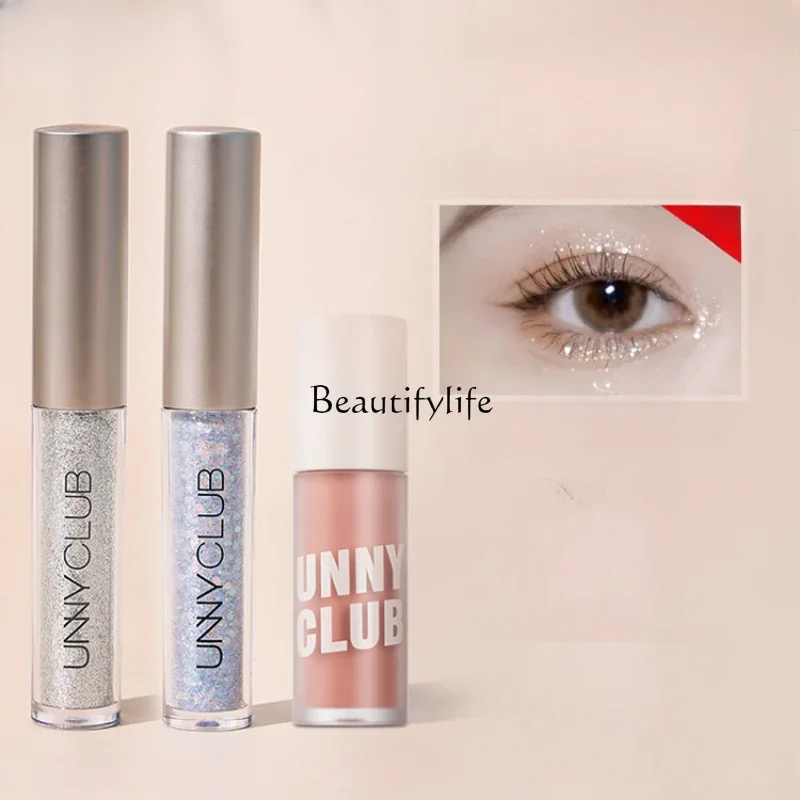 Liquid Eye Shadow Matte Sequins a Drop of Tears Shimmering Powder Shimmer Thin and Glittering Cowherd Crouching Silkworm
Liquid Eye Shadow Matte Sequins a Drop of Tears Shimmering Powder Shimmer Thin and Glittering Cowherd Crouching Silkworm