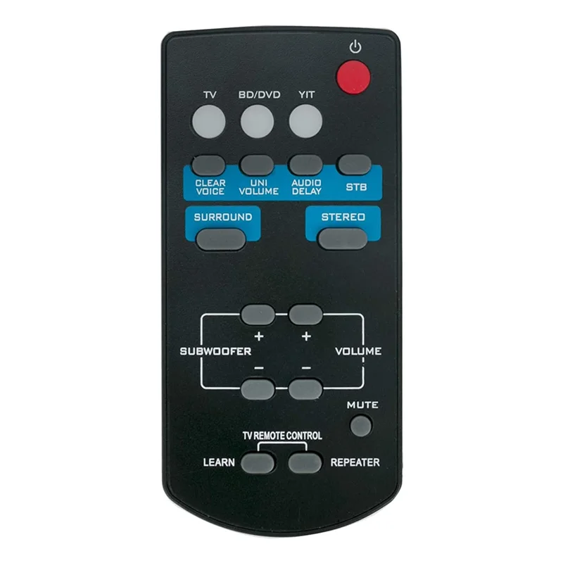 

FSR60 WY57800 Replace Remote Control for Soundbar -1010 YAS-101 YAS-101BL YAS-CU201 ATS1010 YAS101 YAS101BL