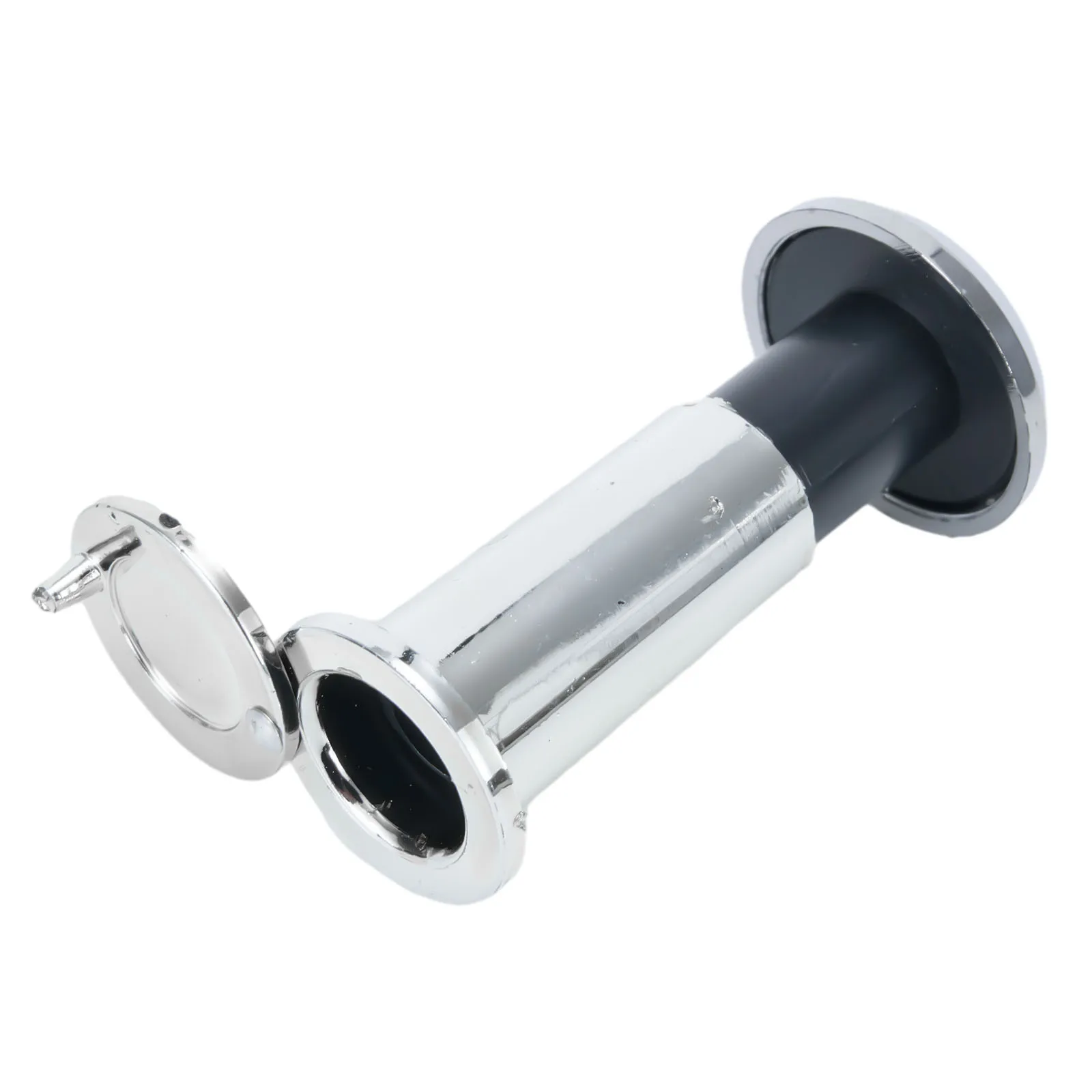 High Quality Brand New Door Viewer Tool Metal Housing Silver Tone Wide Angle Eye Sight Hole For 50-75mm With Threaded Tube
High Quality Brand New Door Viewer Tool Metal Housing Silver Tone Wide Angle Eye Sight Hole For 50-75mm With Threaded Tube