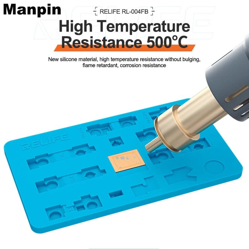 For iPhone X 14Pro Max Screen Dot Matrix CPU Repair Mat Anti Static 500 High Temperature Heat Insulation Table Work Pad Fix Tool
For iPhone X 14Pro Max Screen Dot Matrix CPU Repair Mat Anti Static 500 High Temperature Heat Insulation Table Work Pad Fix Tool