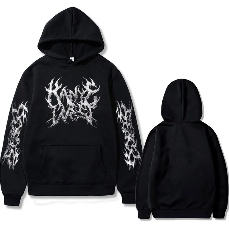 Rapper Kanye West Graphic Print Hoodie Male Vintage Rock Streetwear Men Women Hip Hop Casual Sweatshirt Men's Oversized Hoodies
Rapper Kanye West Graphic Print Hoodie Male Vintage Rock Streetwear Men Women Hip Hop Casual Sweatshirt Men's Oversized Hoodies