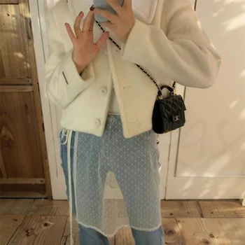 Look Elegante e Romântico com a Saia Vintage Floral da Tonngirls 12 Lace Open Skirt Summer Y2K Grunge See Through Layered Vintage Cute High Waist Kawaii Clothing Flower Apron Wrap Skirt Mid-length