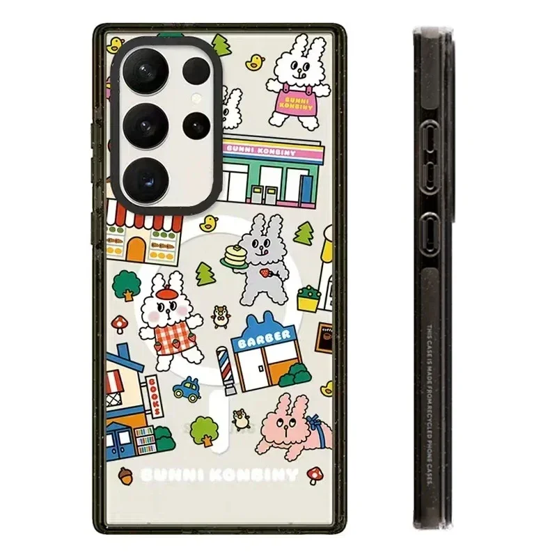 Rabbit Cake MagSafe Acrylic Black Border Case for Samsung Galaxy S22 Ultra S23 Ultra S24 Ultra Shell
Rabbit Cake MagSafe Acrylic Black Border Case for Samsung Galaxy S22 Ultra S23 Ultra S24 Ultra Shell