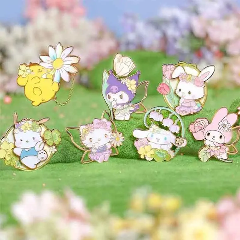 Kawaii Sanrio Hello Kittys Цветочный сезон значок серии глухая коробка аниме мультфильм Kuromi My Melody значок украшение подарок
Kawaii Sanrio Hello Kittys Цветочный сезон значок серии глухая коробка аниме мультфильм Kuromi My Melody значок украшение подарок