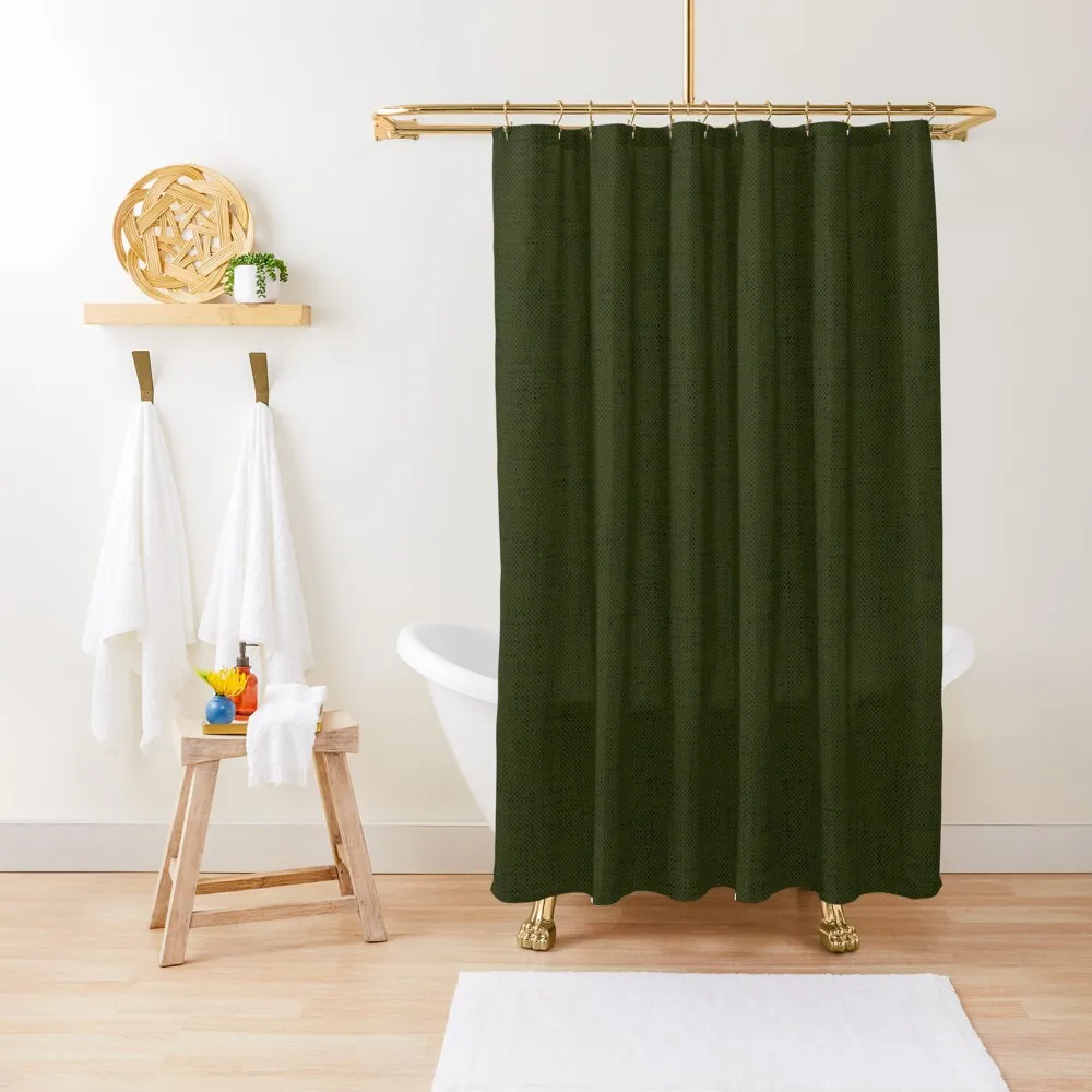 

Dark olive textured. Shower Curtain Modern Bathroom Accessories Elegant Bathroom Waterproof Bath And Anti-Mold Curtain
