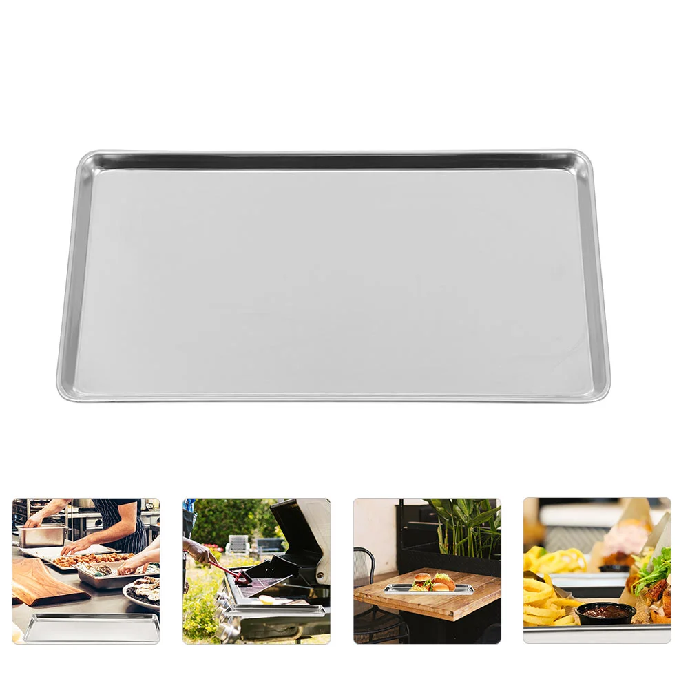 Baking Sheet Cookie Tray Metal Baking Pan Sheet Cookie Tray Professional Stainless Steel Baking Pan Tray Easy Clean Dishwasher
Baking Sheet Cookie Tray Metal Baking Pan Sheet Cookie Tray Professional Stainless Steel Baking Pan Tray Easy Clean Dishwasher