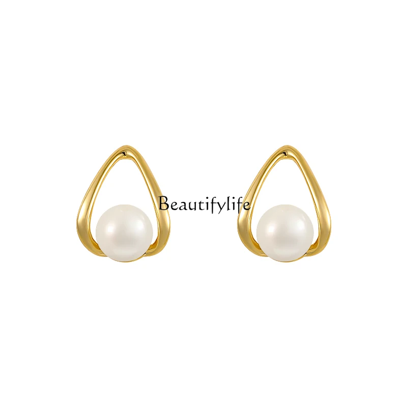Pearl Stud Earrings for Women Niche Design Light Luxury Earrings Elegant High-Grade Ear Rings
Pearl Stud Earrings for Women Niche Design Light Luxury Earrings Elegant High-Grade Ear Rings