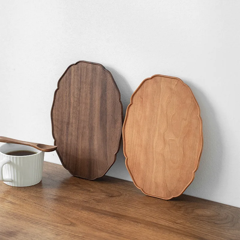 Handmade Retro Creative Flower Shape Tray Wooden Household Tea Tray Coffee Shop Snack Plate Storage Plate Anti-hot Wooden Plate
Handmade Retro Creative Flower Shape Tray Wooden Household Tea Tray Coffee Shop Snack Plate Storage Plate Anti-hot Wooden Plate