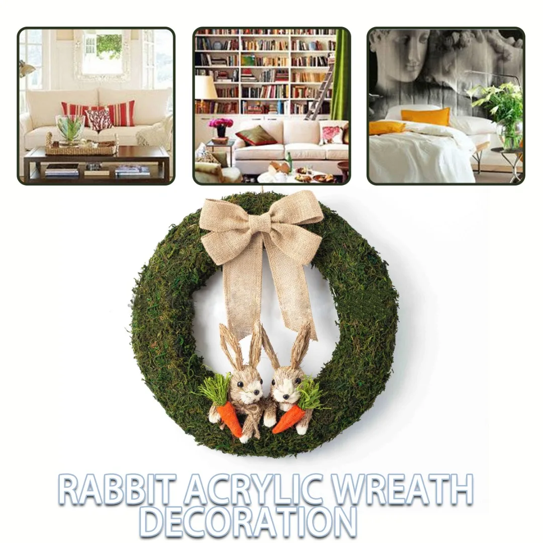 Artificial Easter Wreath Bunny Door Wreath With Burlap Bows Spring Decorations For Home Indoors Wedding Parties Ornaments Gifts
Artificial Easter Wreath Bunny Door Wreath With Burlap Bows Spring Decorations For Home Indoors Wedding Parties Ornaments Gifts