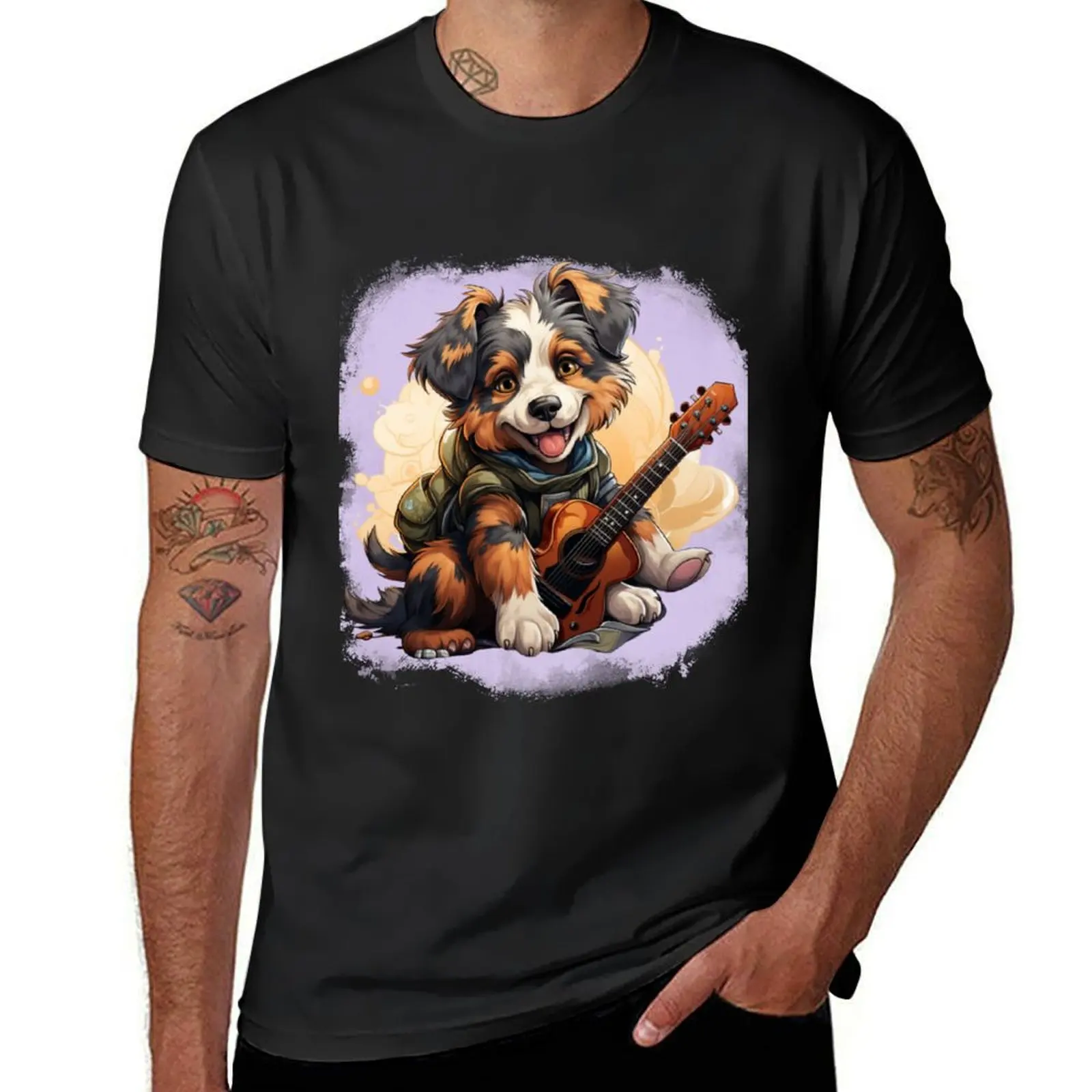Happy Guitarist Dog - Design T-Shirt funnys boys animal print korean fashion mens funny t shirts
Happy Guitarist Dog - Design T-Shirt funnys boys animal print korean fashion mens funny t shirts