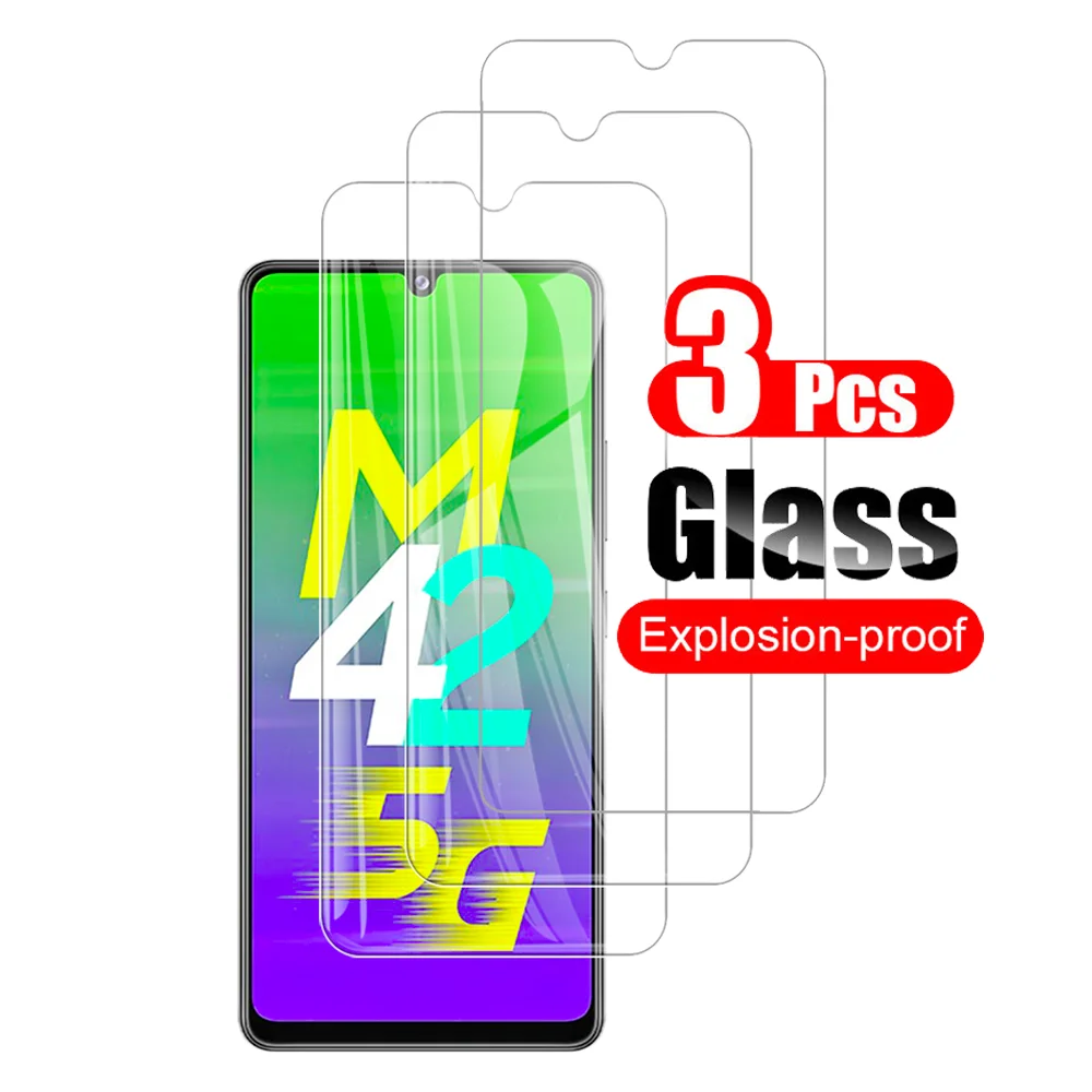 3PCS Tempered Glass For Samsung Galaxy M42 5G Anti-scratch Screen Protector 2.5D 9H Film Glass for Samsung Galaxy M42 M 42
3PCS Tempered Glass For Samsung Galaxy M42 5G Anti-scratch Screen Protector 2.5D 9H Film Glass for Samsung Galaxy M42 M 42