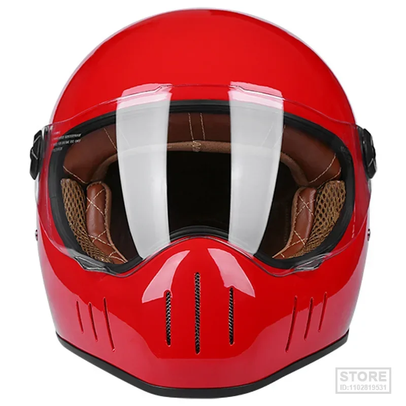 

Motorcycle Helmet Full Face Casco Moto Vintage Chopper Retro Capacete De Motocicleta
