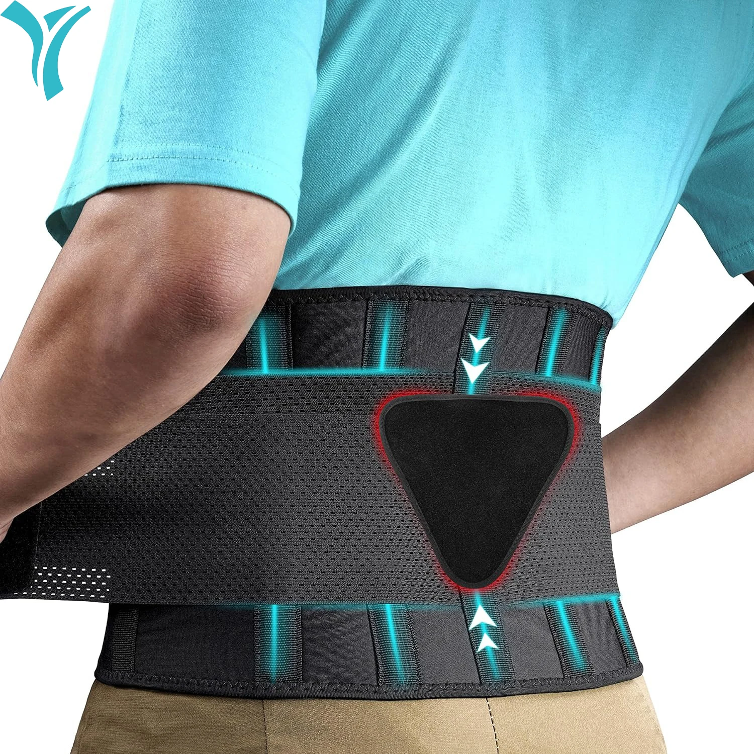 Breathable Back Brace with Lumbar Pad for Women&Men, Support Belt for Lower Pain Relief for Herniated Disc, Sciatica, Scoliosis
Breathable Back Brace with Lumbar Pad for Women&Men, Support Belt for Lower Pain Relief for Herniated Disc, Sciatica, Scoliosis