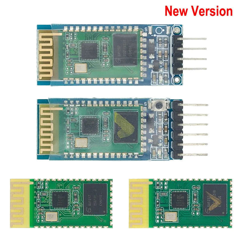 

NEW HC-05 HC 05 hc-06 HC 06 RF Wireless Bluetooth Transceiver Slave Module RS232 / TTL to UART Converter and Adapter for Arduino