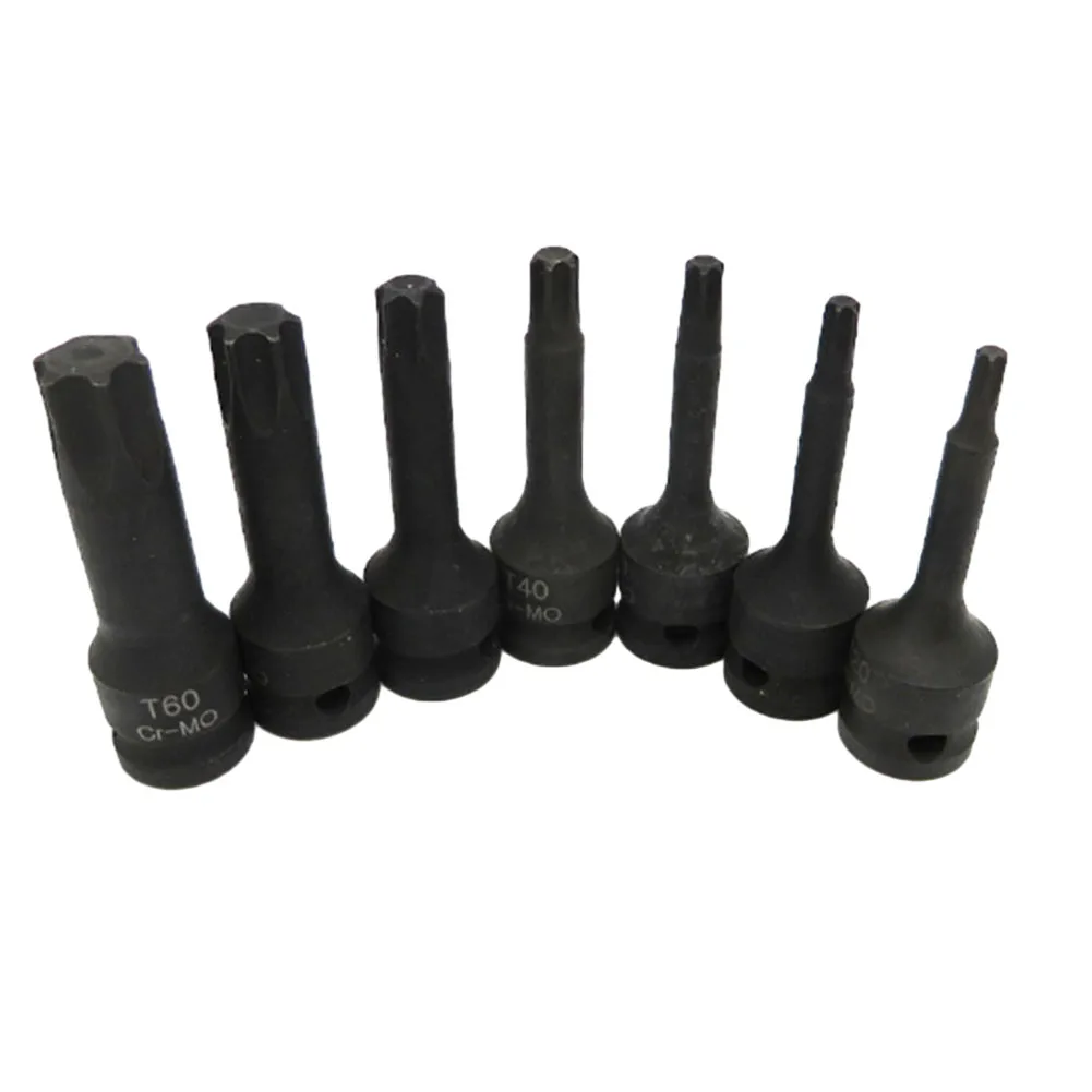 Parts Socket Wrnech Impact Socket Wrnech Screwdriver Bit Torx Hex Ratchet 3/8 Inch 60mm 7Pcs Driver Star Brand New
Parts Socket Wrnech Impact Socket Wrnech Screwdriver Bit Torx Hex Ratchet 3/8 Inch 60mm 7Pcs Driver Star Brand New