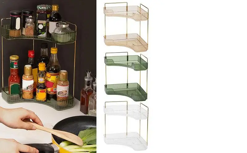 Corner Bathroom Countertop Organizer 2 Tier Corner Countertop Storage Clear Corner Vanity Tray Triangular Space Saving
Corner Bathroom Countertop Organizer 2 Tier Corner Countertop Storage Clear Corner Vanity Tray Triangular Space Saving