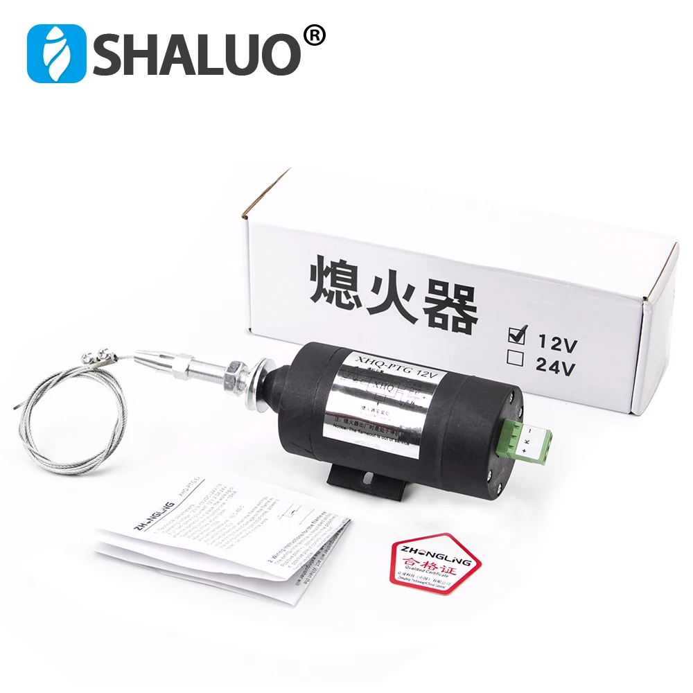 DC12V 24V Diesel Generator Stop Solenoid Valve Engine Flameout Device Off Valve Extinguisher NC Normal Close And NO Normal Open
DC12V 24V Diesel Generator Stop Solenoid Valve Engine Flameout Device Off Valve Extinguisher NC Normal Close And NO Normal Open