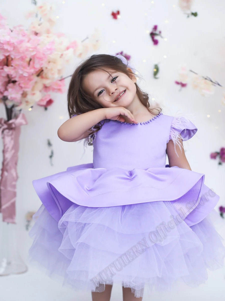 Purple Pincess Flower Girl Dresses Ball Gown Baby GirlsToddler Tutu Lavender Birthday Wedding Party Dresses Costumes Customised
Purple Pincess Flower Girl Dresses Ball Gown Baby GirlsToddler Tutu Lavender Birthday Wedding Party Dresses Costumes Customised