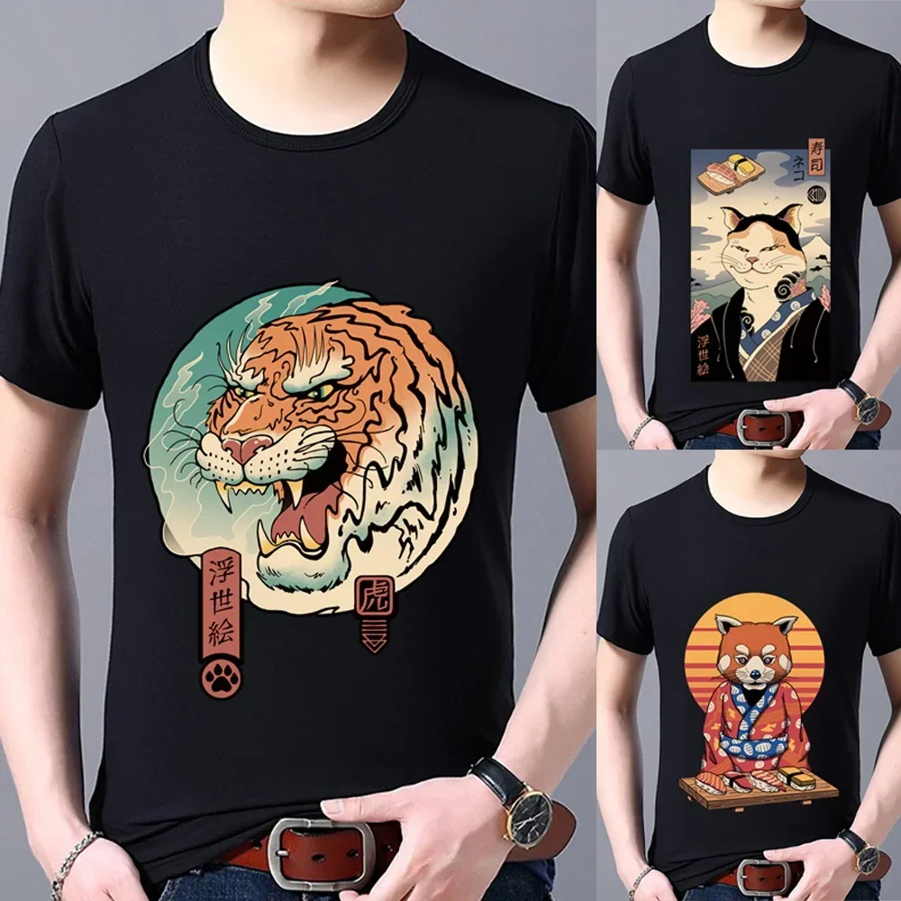 Summer New Japan Cat Short Sleeve Print Clothing Men T-Shirt Harajuku Graphic Clothing Men's Top O-neck All-match Sports Tee
Summer New Japan Cat Short Sleeve Print Clothing Men T-Shirt Harajuku Graphic Clothing Men's Top O-neck All-match Sports Tee