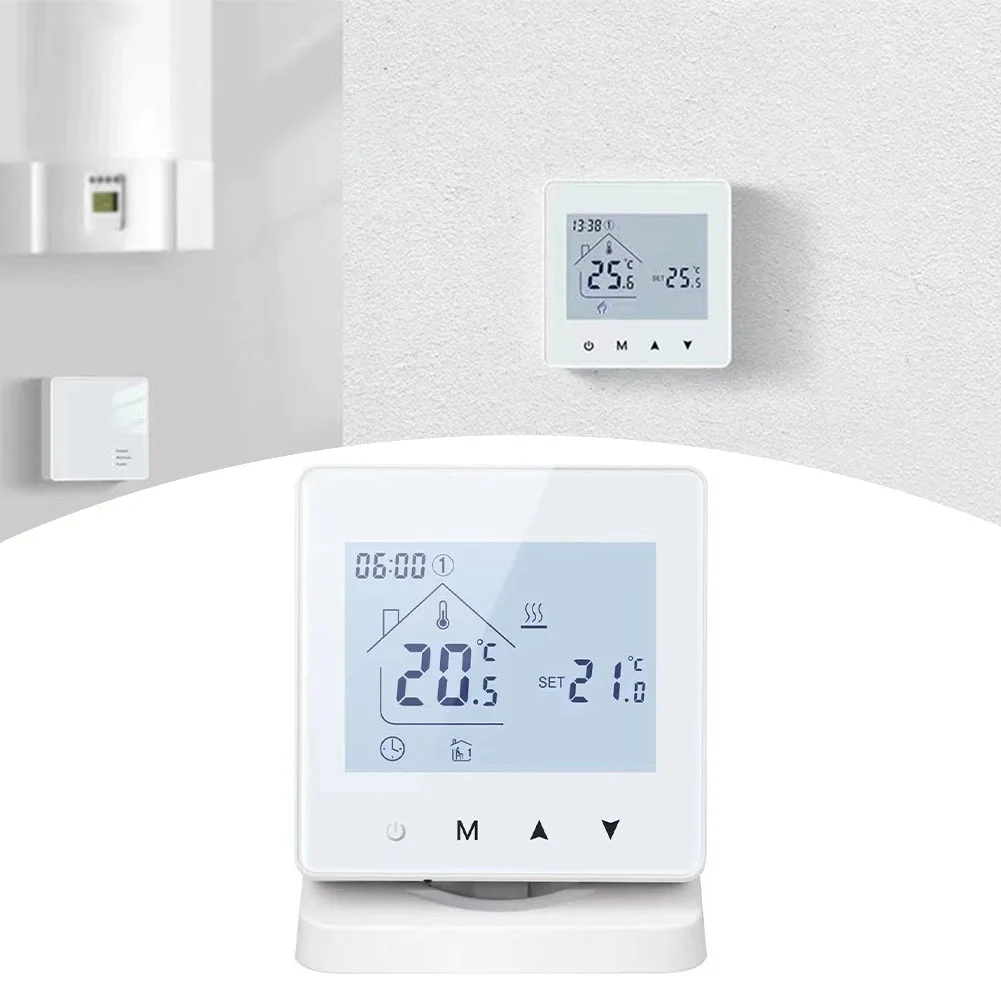 1set Thermostat With Receiver Smart WIFI Wireless Thermostat Water Heating Wall-Mounted Boiler Thermostat Home Improvement Kit
1set Thermostat With Receiver Smart WIFI Wireless Thermostat Water Heating Wall-Mounted Boiler Thermostat Home Improvement Kit
