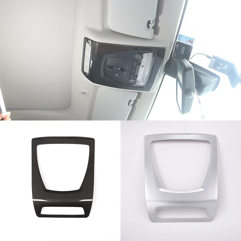 

Car Roof Reading Light Accessories Roof Lamp Frame Cover Decoration for BMW X3 X4 5 Series F10 F25 F26 2014-2017