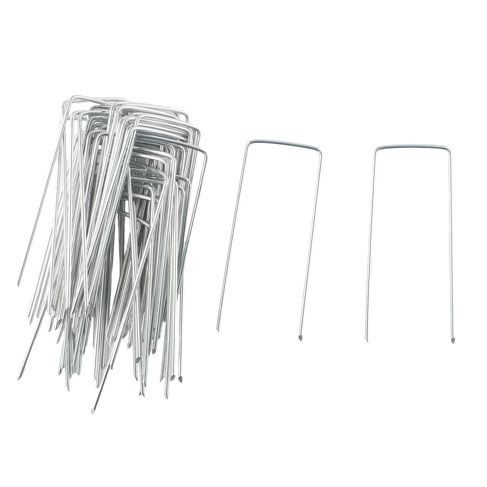 New Anchor Pins Galvanized Steel Nail Lawn Parts Pins Tent Pegs U Shaped For Garden Greening 2.5mm Accessories
New Anchor Pins Galvanized Steel Nail Lawn Parts Pins Tent Pegs U Shaped For Garden Greening 2.5mm Accessories