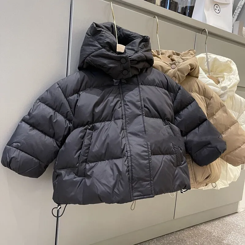 Korean Winter Children Boy Down Jacket Cotton Padded Solid Zipper Kid Boy Parkas Quilting Windproof Hooded Kid Boy Snowwear Coat
Korean Winter Children Boy Down Jacket Cotton Padded Solid Zipper Kid Boy Parkas Quilting Windproof Hooded Kid Boy Snowwear Coat