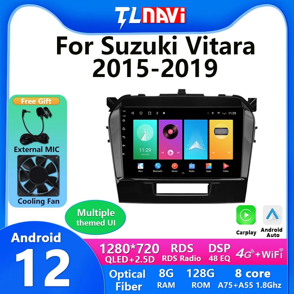TL9/TL10 Android 12 9 Inch Car Navigation For Suzuki Vitara 2015 - 2019 Radio Stereo Video Player Monitor
TL9/TL10 Android 12 9 Inch Car Navigation For Suzuki Vitara 2015 - 2019 Radio Stereo Video Player Monitor