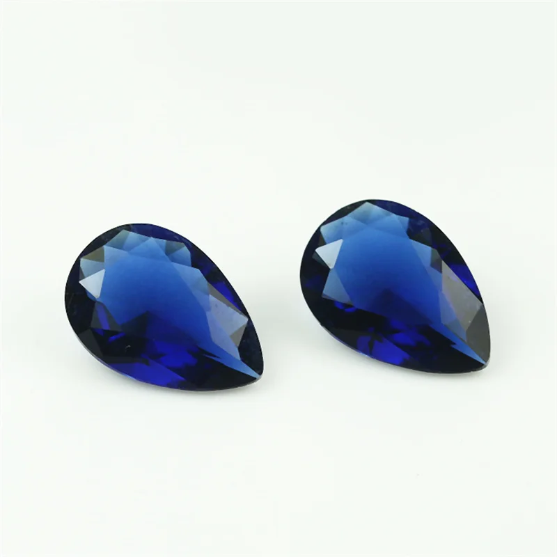 100pcs 3x3~10x10mm Pear Shape Loose Stone Blue Color Glass Synthetic Gems For Jewelry DIY Stone
100pcs 3x3~10x10mm Pear Shape Loose Stone Blue Color Glass Synthetic Gems For Jewelry DIY Stone