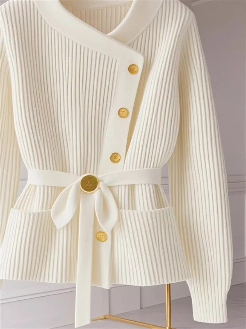 Fashion Round Neck Autumn New Women Cardigan Sweater High Quality Chic Long Sleeve Casual Knitwear Female Bottoming Shirts Tops Fashion Round Neck Autumn New Women Cardigan Sweater High Quality Chic Long Sleeve Casual Knitwear Female Bottoming Shirts Tops