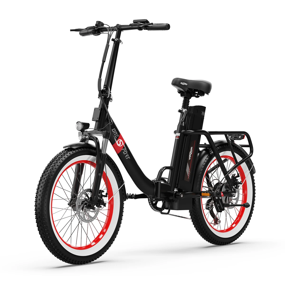 AdultElectric bicycle 250WBrushless Motor48V17 AH lithium Battery urban E- bicycle 20*3 inchfat tire folding Mountain E- Bicycle
AdultElectric bicycle 250WBrushless Motor48V17 AH lithium Battery urban E- bicycle 20*3 inchfat tire folding Mountain E- Bicycle
