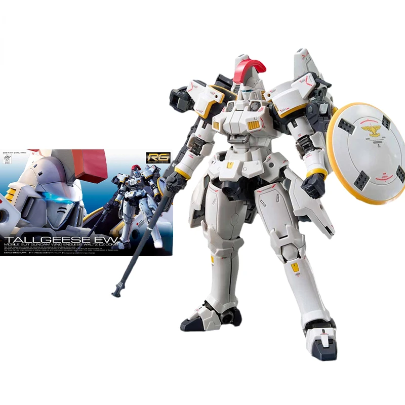 Original BANDAI Model Kit Anime Figure RG 1/144 TALLGEESE GUNDAM EW Action Figures Transformation Robot Kit
Original BANDAI Model Kit Anime Figure RG 1/144 TALLGEESE GUNDAM EW Action Figures Transformation Robot Kit